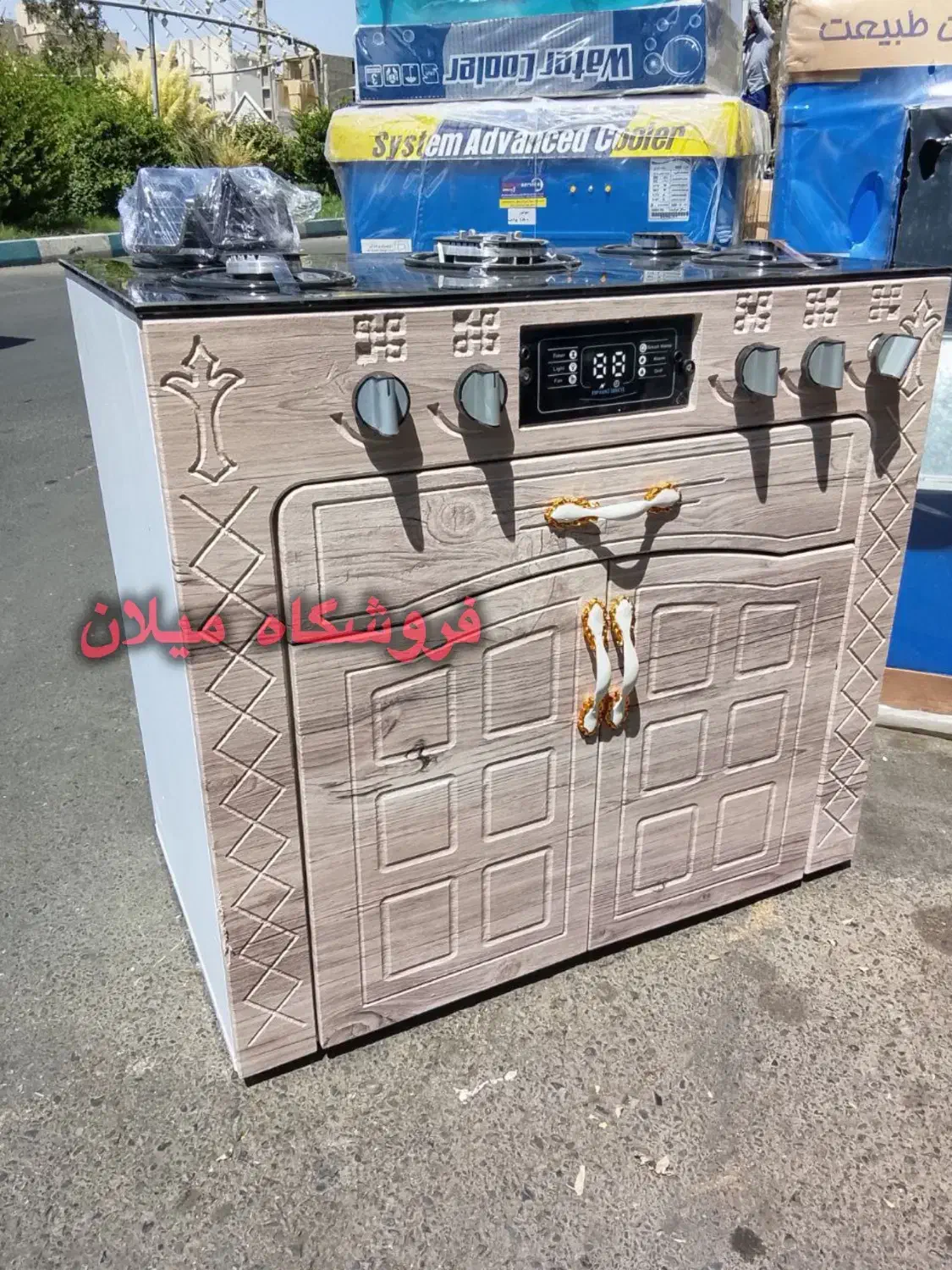 اجاق گاز طرح فر کد F8/کابینتی|اجاق گاز و لوازم برقی پخت‌وپز|تهران, جیحون|دیوار