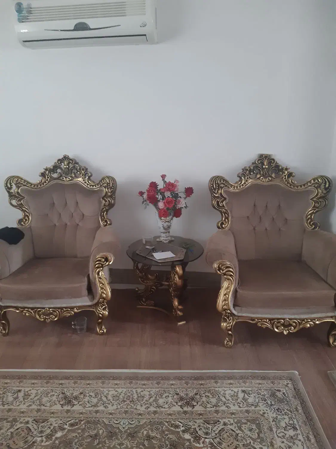 فروش یکدست مبل ۹ نفره|مبلمان خانگی و میز عسلی|آمل, |دیوار