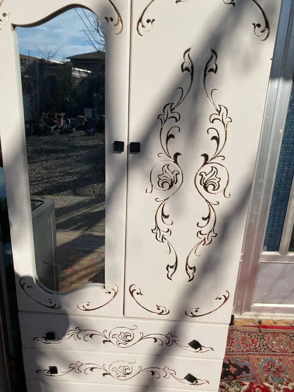 کمددوکشوی لباس|جاکفشی، کمد، دراور|سنگدوین, |دیوار