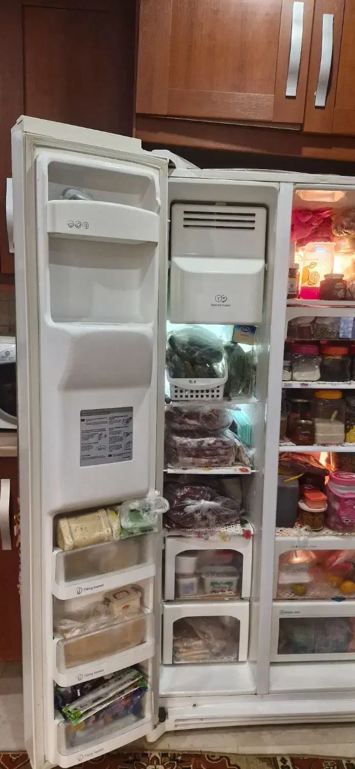 یخچال سایدال‌جی اصل کره،موتورقدرتمند،سرمای بی‌نظیر|یخچال و فریزر|قزوین, |دیوار