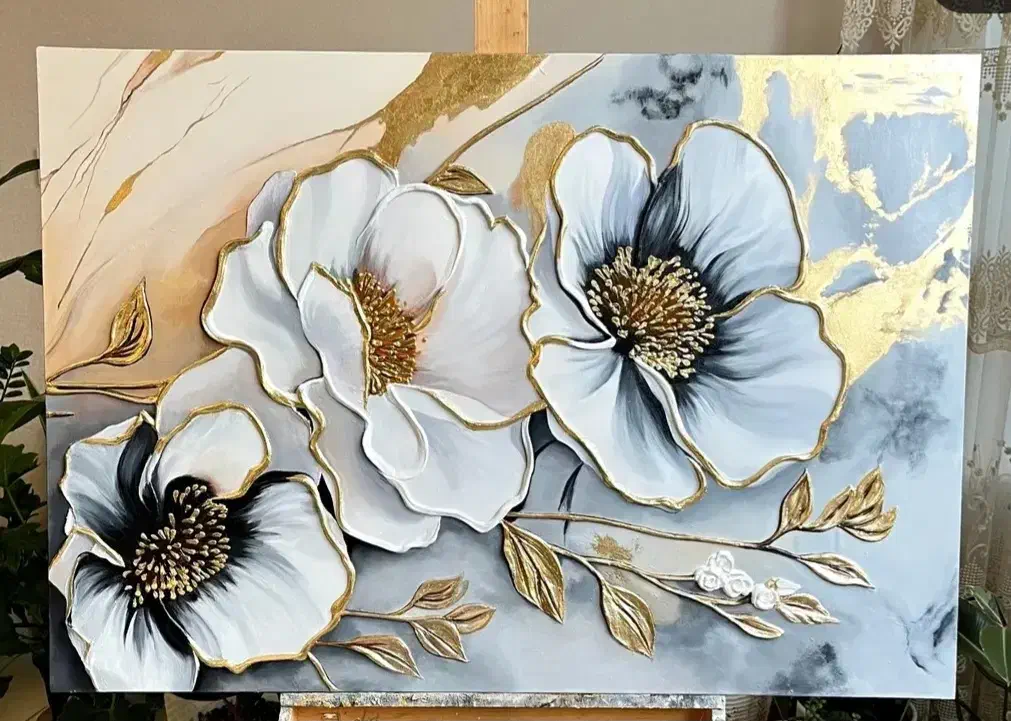 تابلو گل|تابلو، نقاشی، عکس|همدان, |دیوار