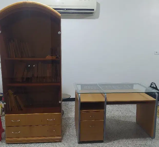 میز مطالعه و کتابخانه|میز تحریر و کامپیوتر|ایذه, |دیوار