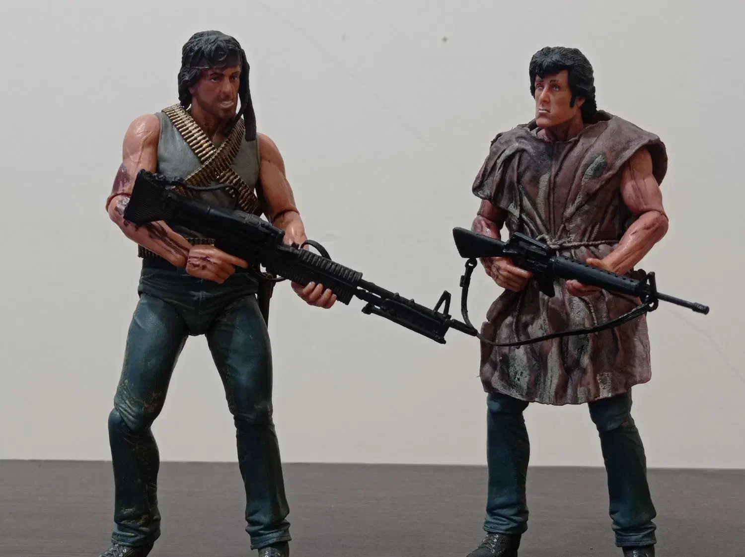 دو عدد اکشن فیگور رمبو Rambo فروش با هم|اسباب‌‌بازی|تهران, علم و صنعت|دیوار
