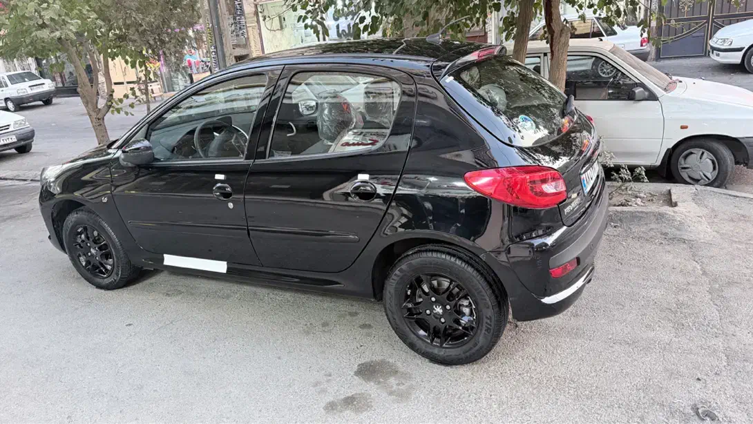 ۲۰۷پاناروما با رینگ mcکیلو متر مشکی ۱۴۰۳|خودرو سواری و وانت|فردیس, شهرک ارم|دیوار