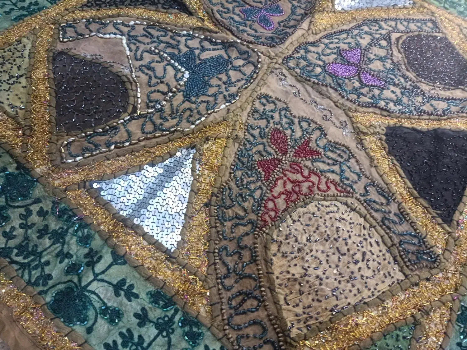 سه عدد رومیزی هندی|پرده، رانر، رومیزی|تهران, نیلوفر|دیوار