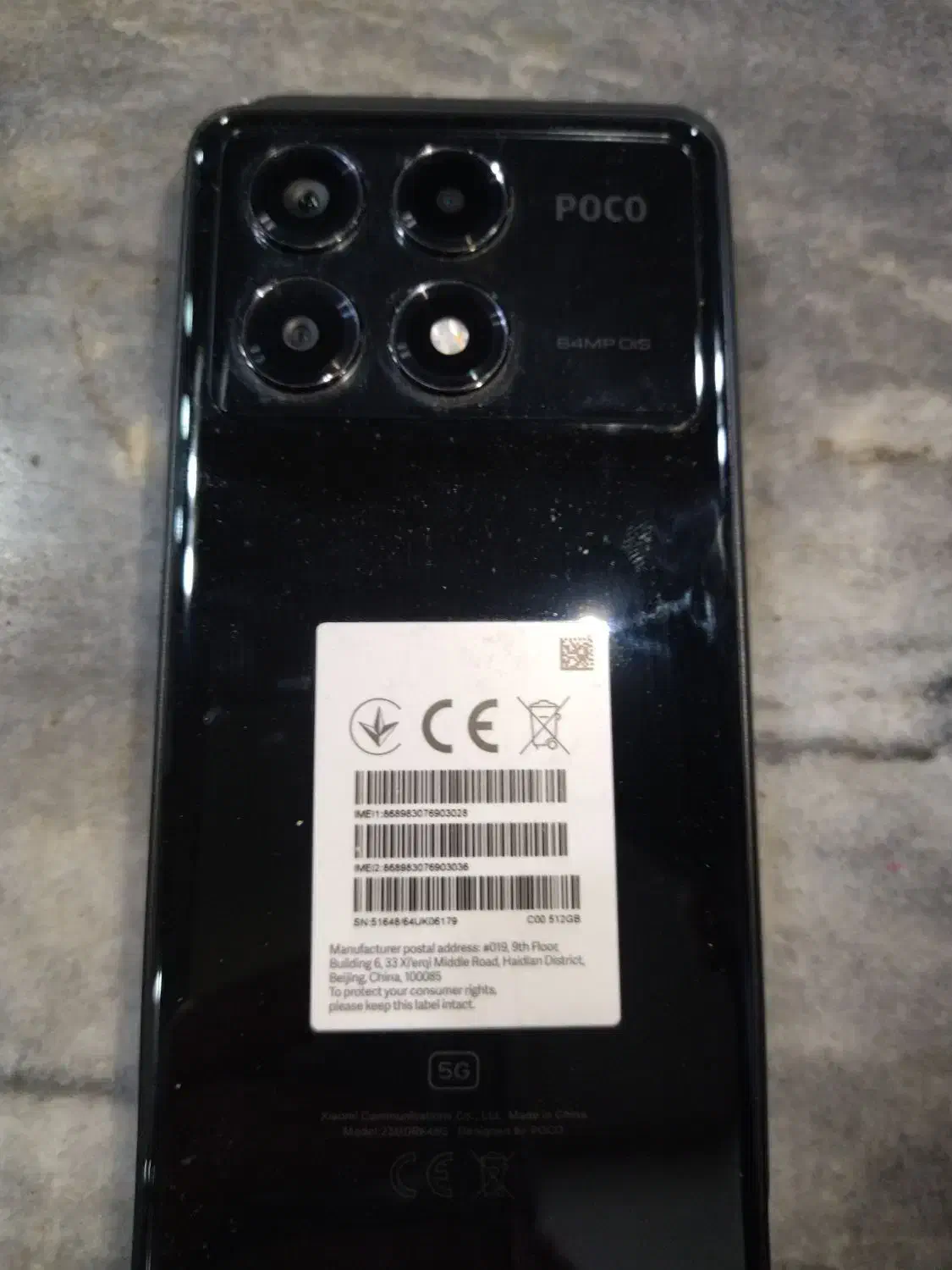 x6pro 512گیگ مقطوع|موبایل|تهران, گمرک|دیوار