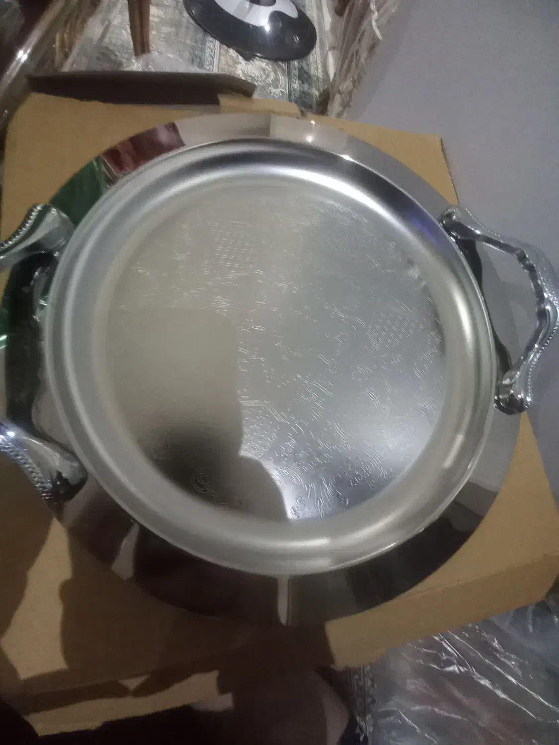 سینی نوابکش میوه خوری تابه مرغ خوری فرانسه|ظروف سرو و پذیرایی|تهران, جوادیه|دیوار