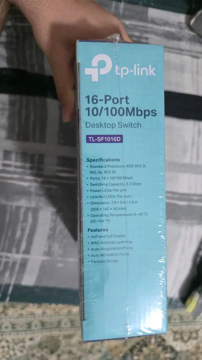 سوییچ ۱۶ پورت tp-link|مودم و تجهیزات شبکه|تهران, ارامنه|دیوار