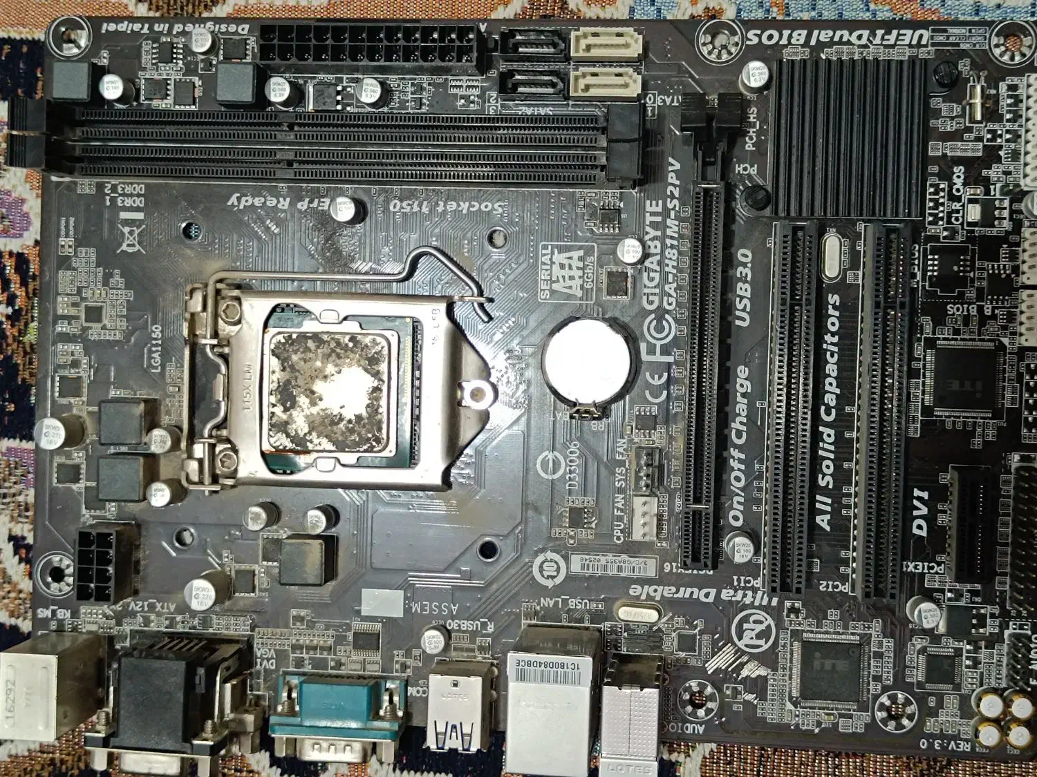 مادربرد گیگابایت h81|قطعات و لوازم جانبی رایانه|رودان, |دیوار