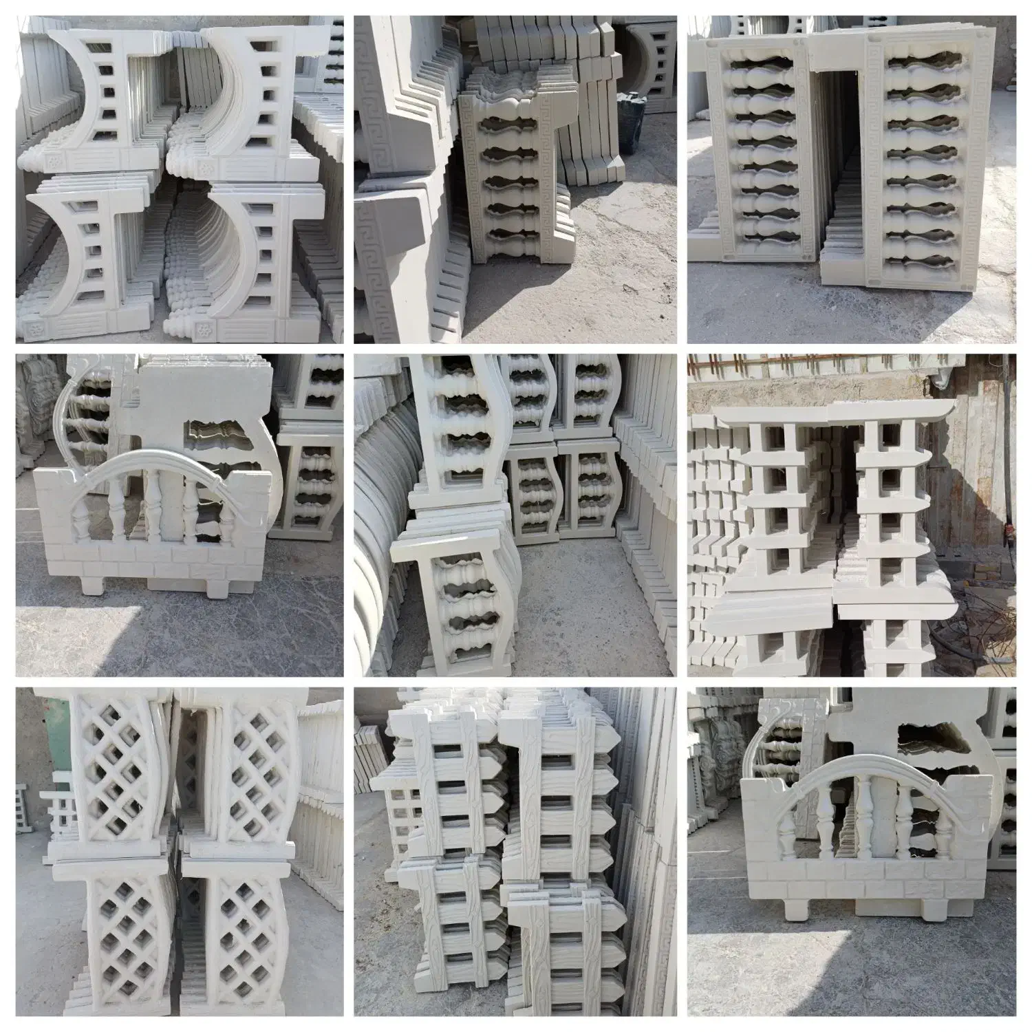 موزاییک ۴۰ در ۴۰ و نرده باغچه با کیفیت ممتاز|مصالح و تجهیزات ساختمان|اصفهان, مشکین|دیوار