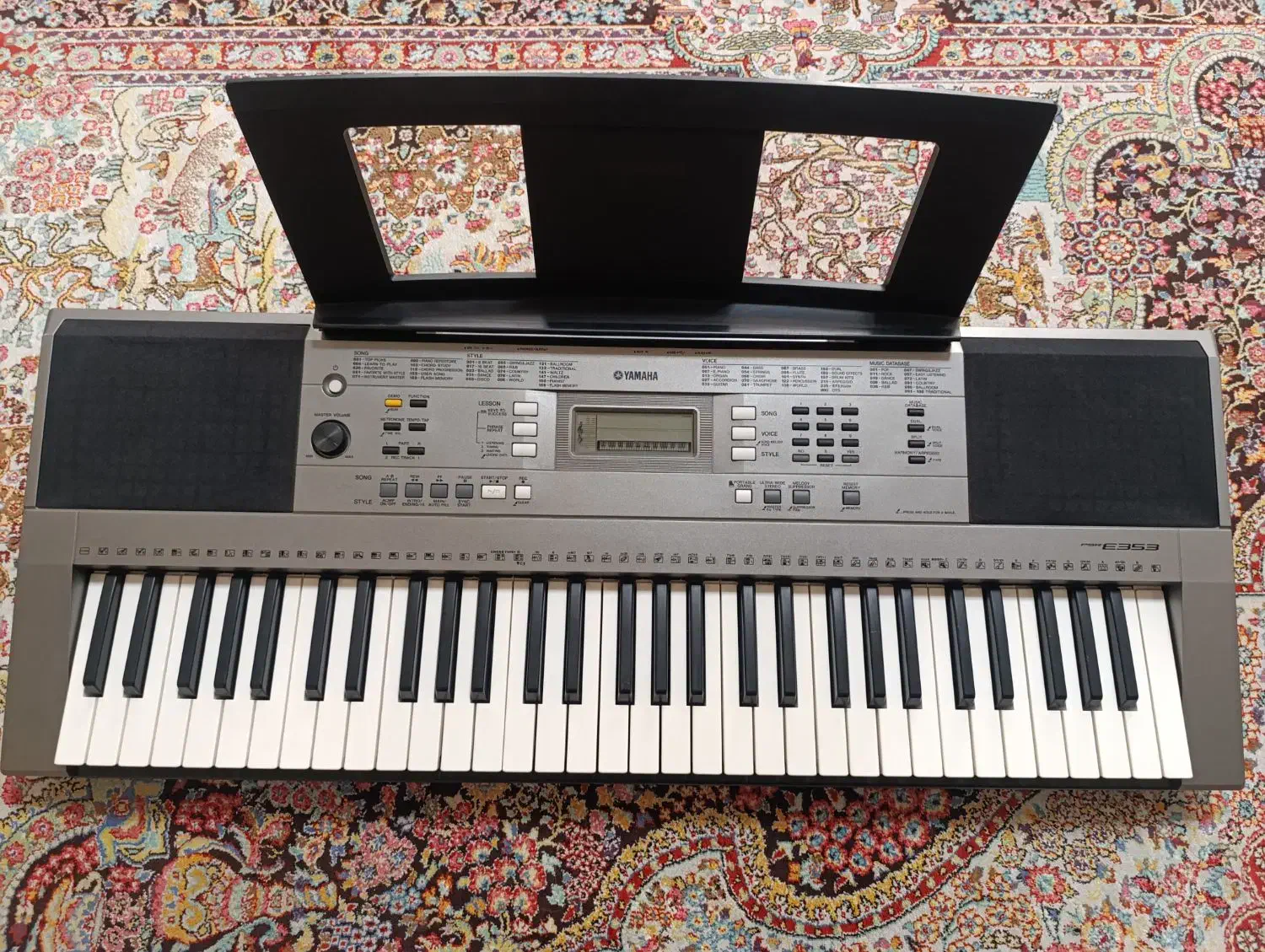 ارگ (کیبورد) یاماها psr e353|پیانو، کیبورد، آکاردئون|بندر انزلی, کلیور|دیوار