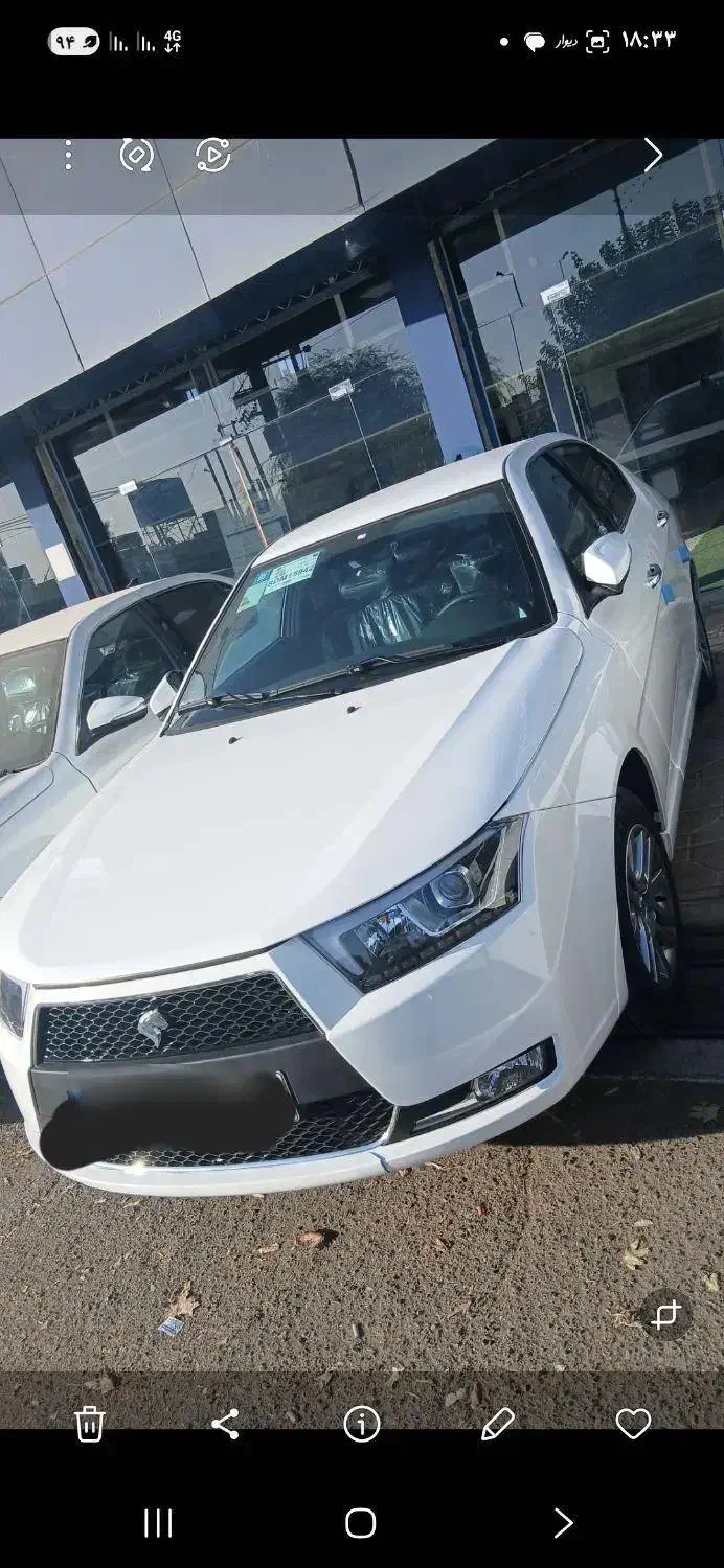 سلام یک دستگاه  ماشین دنا پلاس۶ دنده صفر|خودرو سواری و وانت|فردوسیه, |دیوار