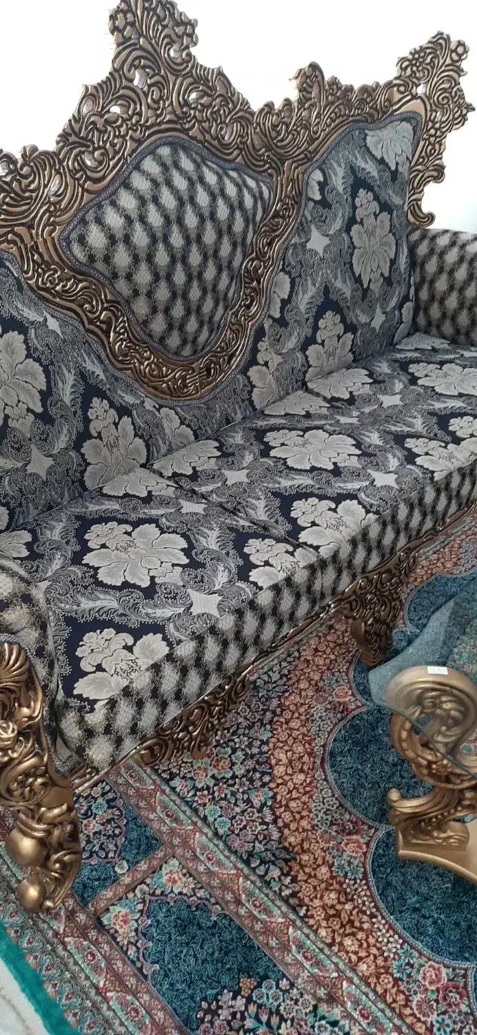 مبل ۹نفره تمیز|مبلمان خانگی و میز عسلی|شاهین دژ, |دیوار