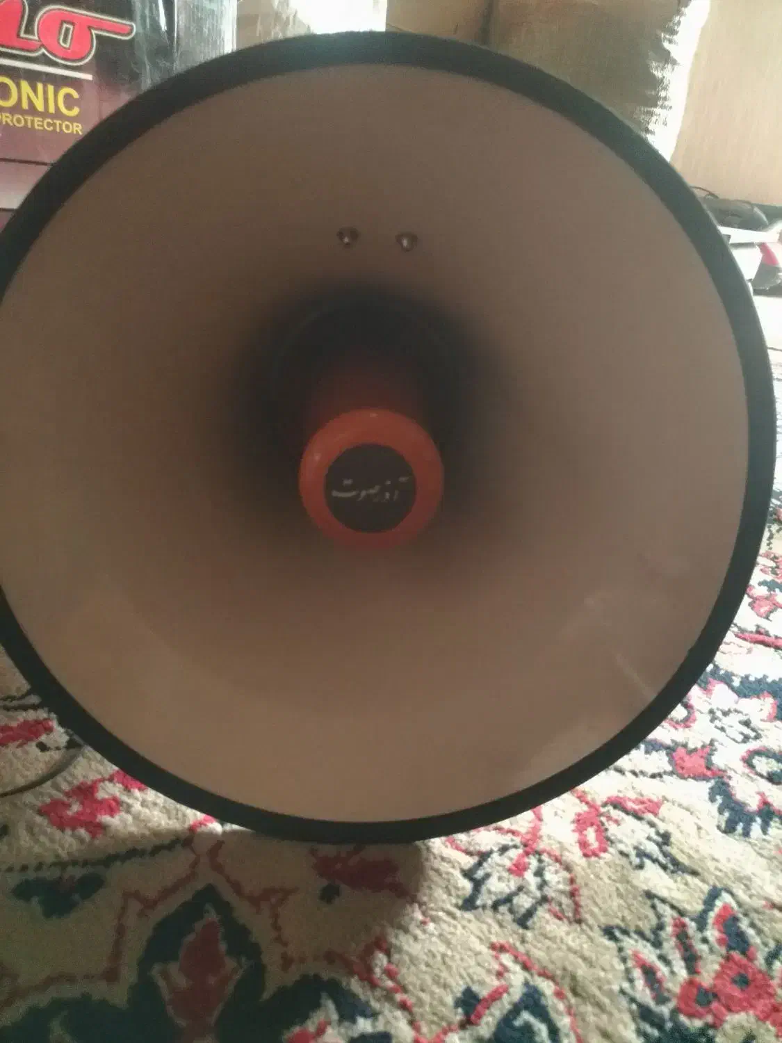 بلندگو شیپوری دستی وانتی لیدری یونیت قدیمی آذرصوت|صوتی و تصویری|تهران, سلیمانی|دیوار