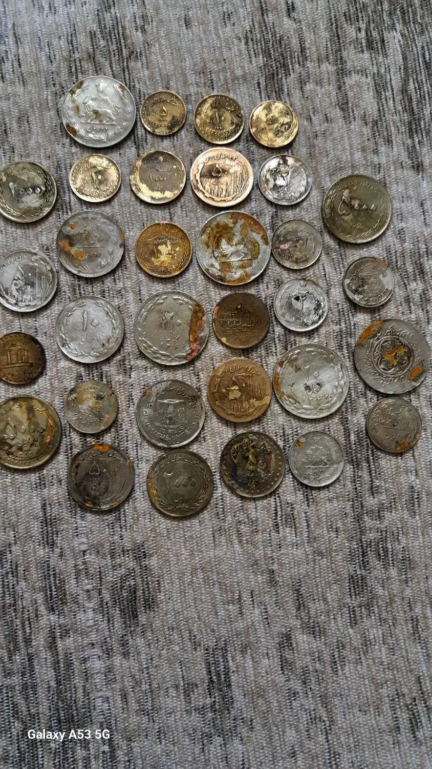 سکه هایه قدیمی|کلکسیون سکه، تمبر، اسکناس|مشکین‌دشت, |دیوار