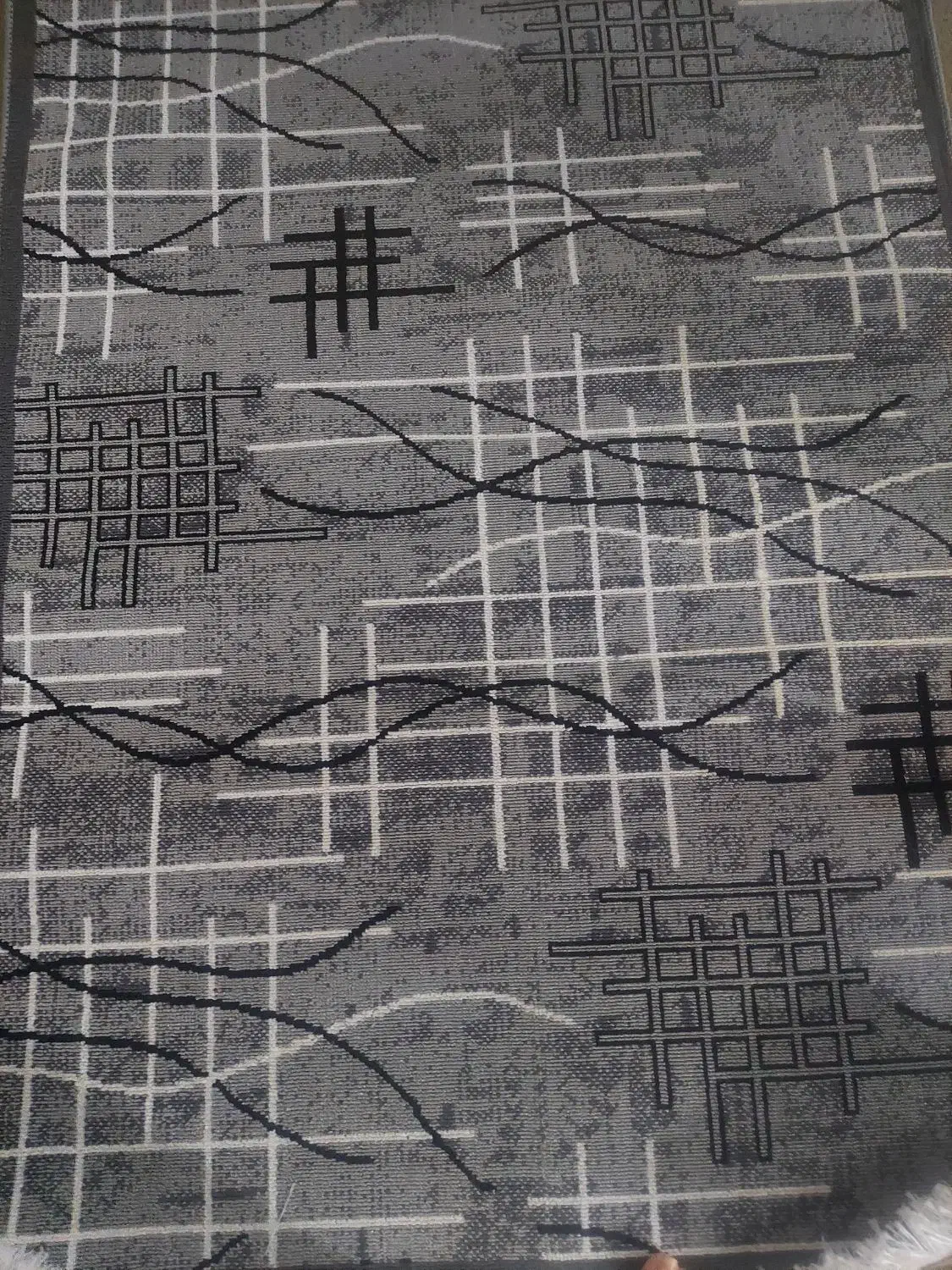 فرش یک در یک ونیم نو|فرش|گرگان, |دیوار