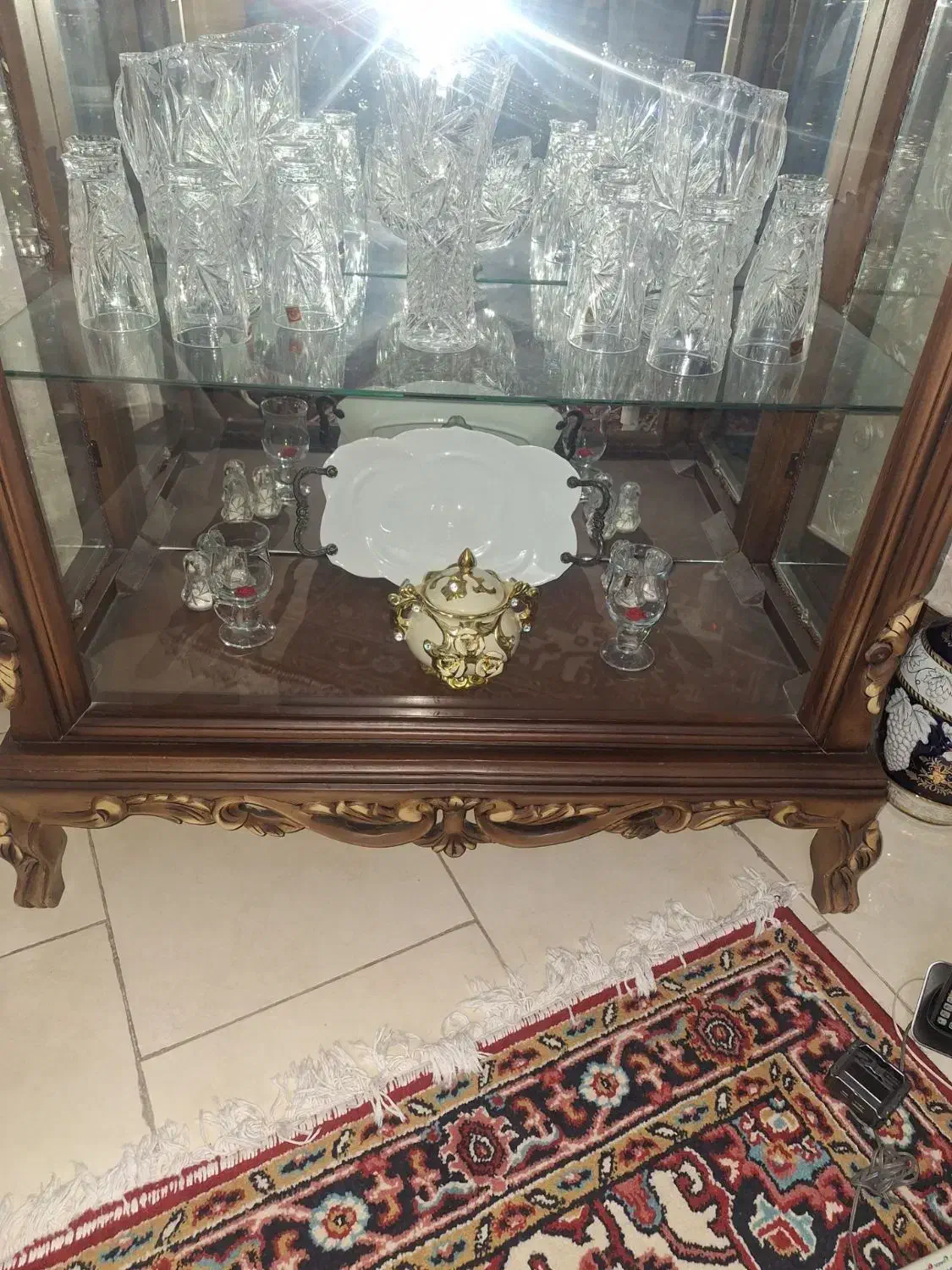 بوفه چوبی|بوفه، ویترین، کنسول|تبریز, |دیوار