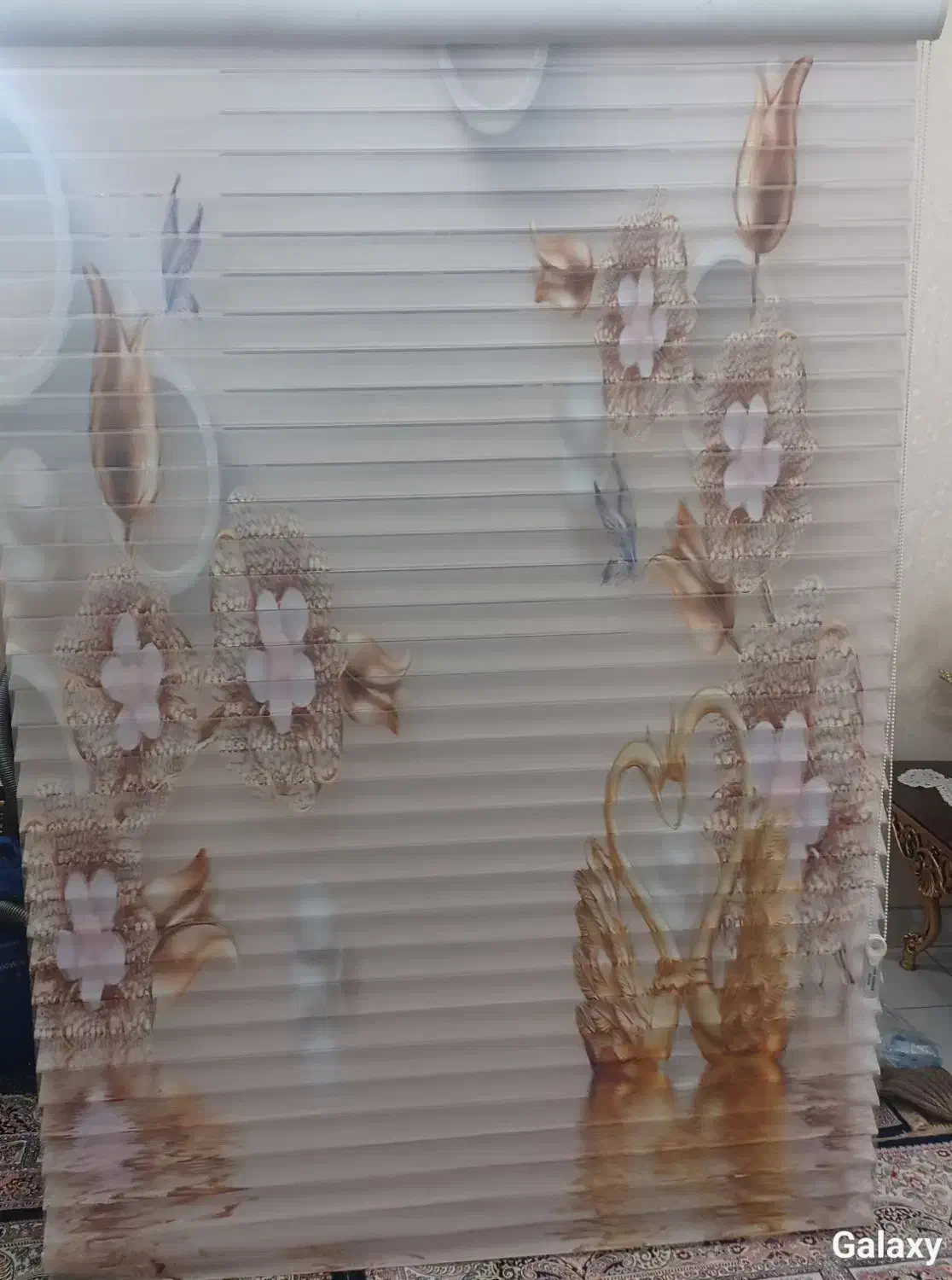 پرده زبرا زیبا و تمیز|پرده، رانر، رومیزی|تهران, کیانشهر|دیوار