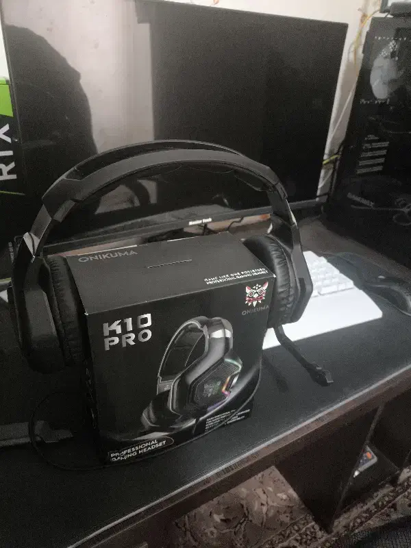 هدست گیمینگ k10 pro|قطعات و لوازم جانبی رایانه|کرمانشاه, |دیوار