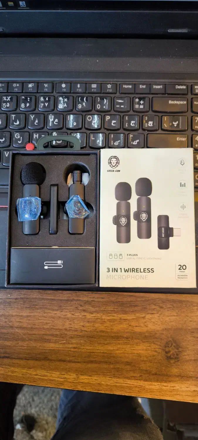 میکروفن یقه ای گرین لاین دو کاربره|صوتی و تصویری|اصفهان, رکن الدوله شرقی|دیوار