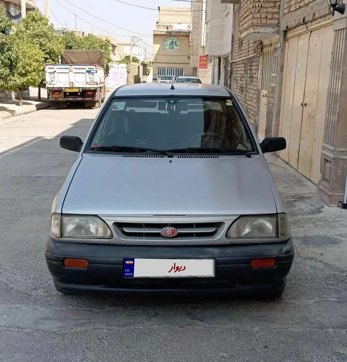 فروش پراید نقره ای مدل ۸۸|خودرو سواری و وانت|صدرا-فارس, فاز ۱|دیوار