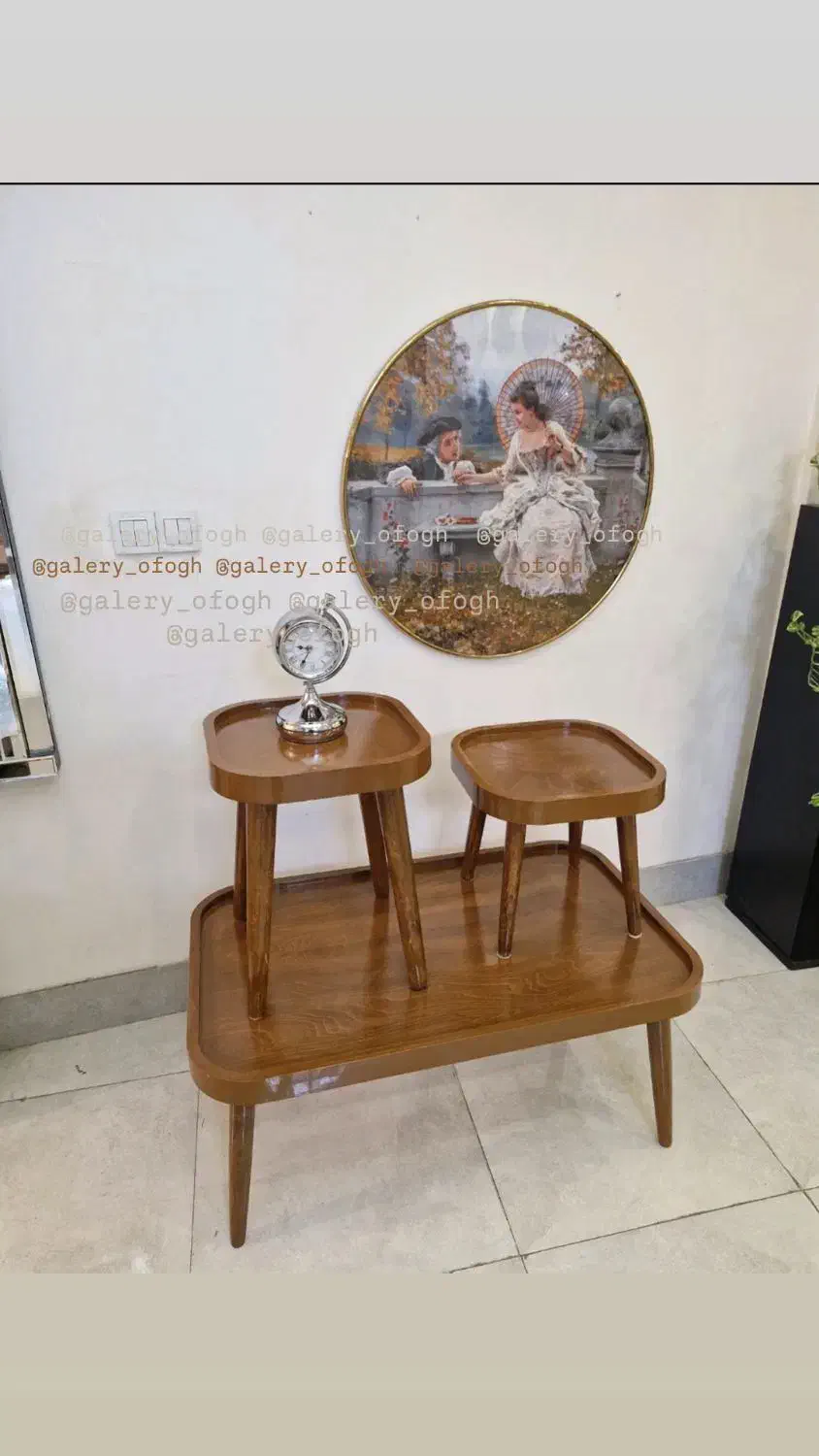 جلو مبلی عسلی مستطیل کارن|مبلمان خانگی و میز عسلی|رشت, استقامت ۱|دیوار