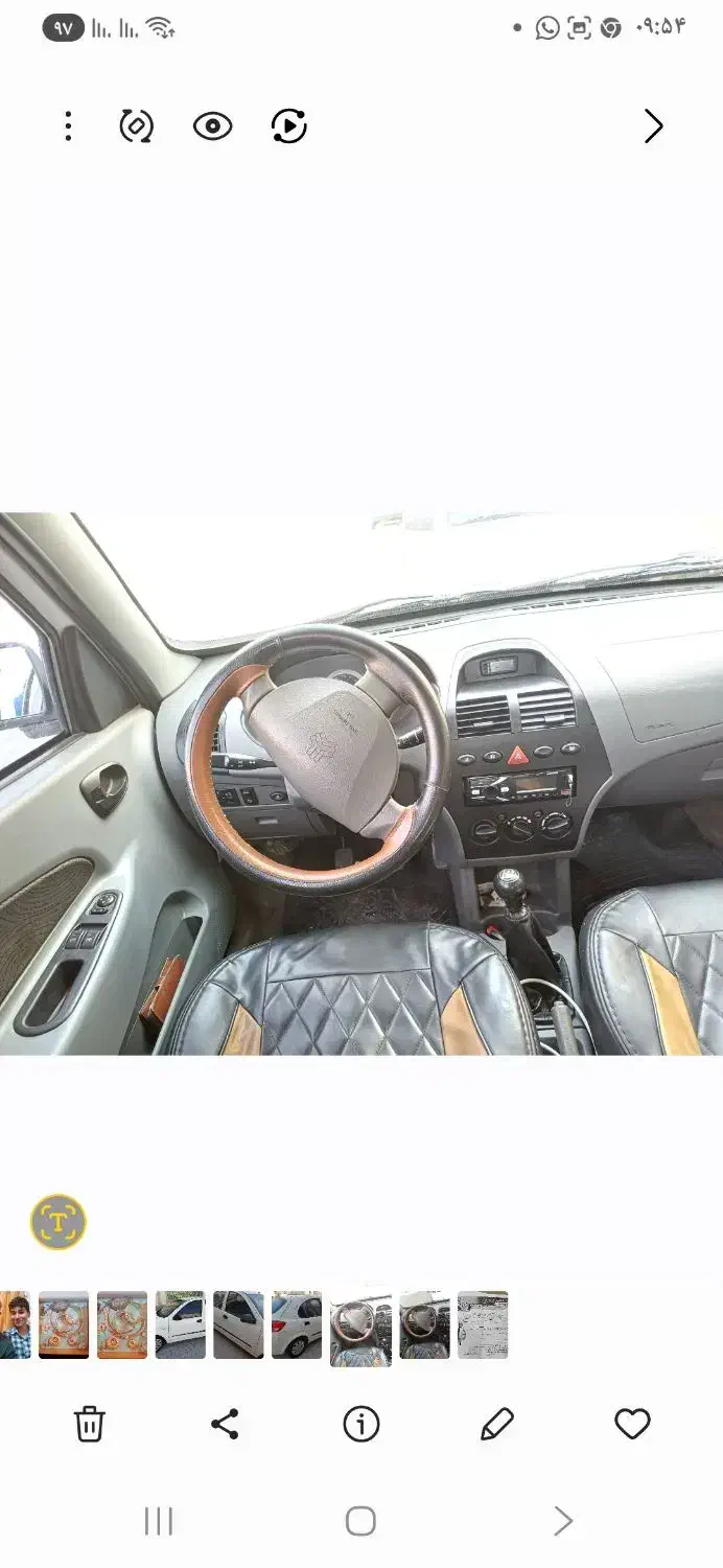 فروش خودرو تیبا ۲ تمیز و کم کار|خودرو سواری و وانت|بندر کنگان, |دیوار