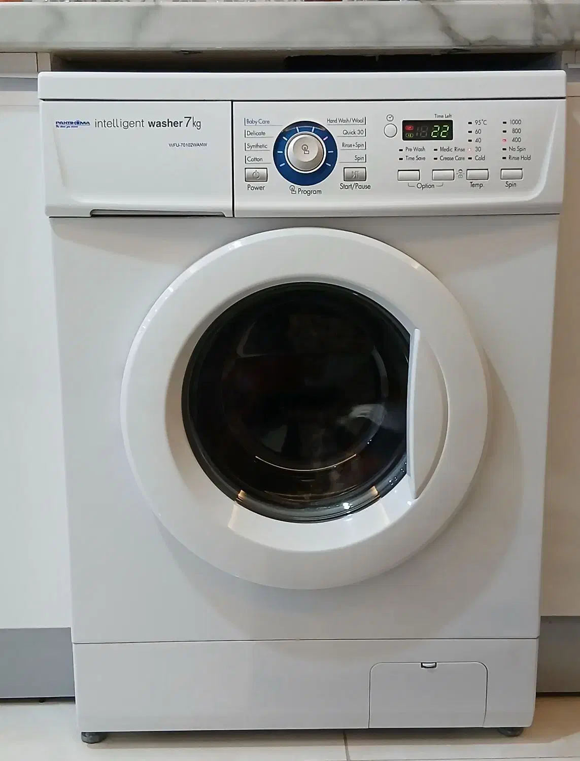 لباسشویی تمام اتومات پاکشوما ۷ کیلویی کاملا سالم|ماشین لباسشویی و خشک‌کن لباس|خلخال, |دیوار