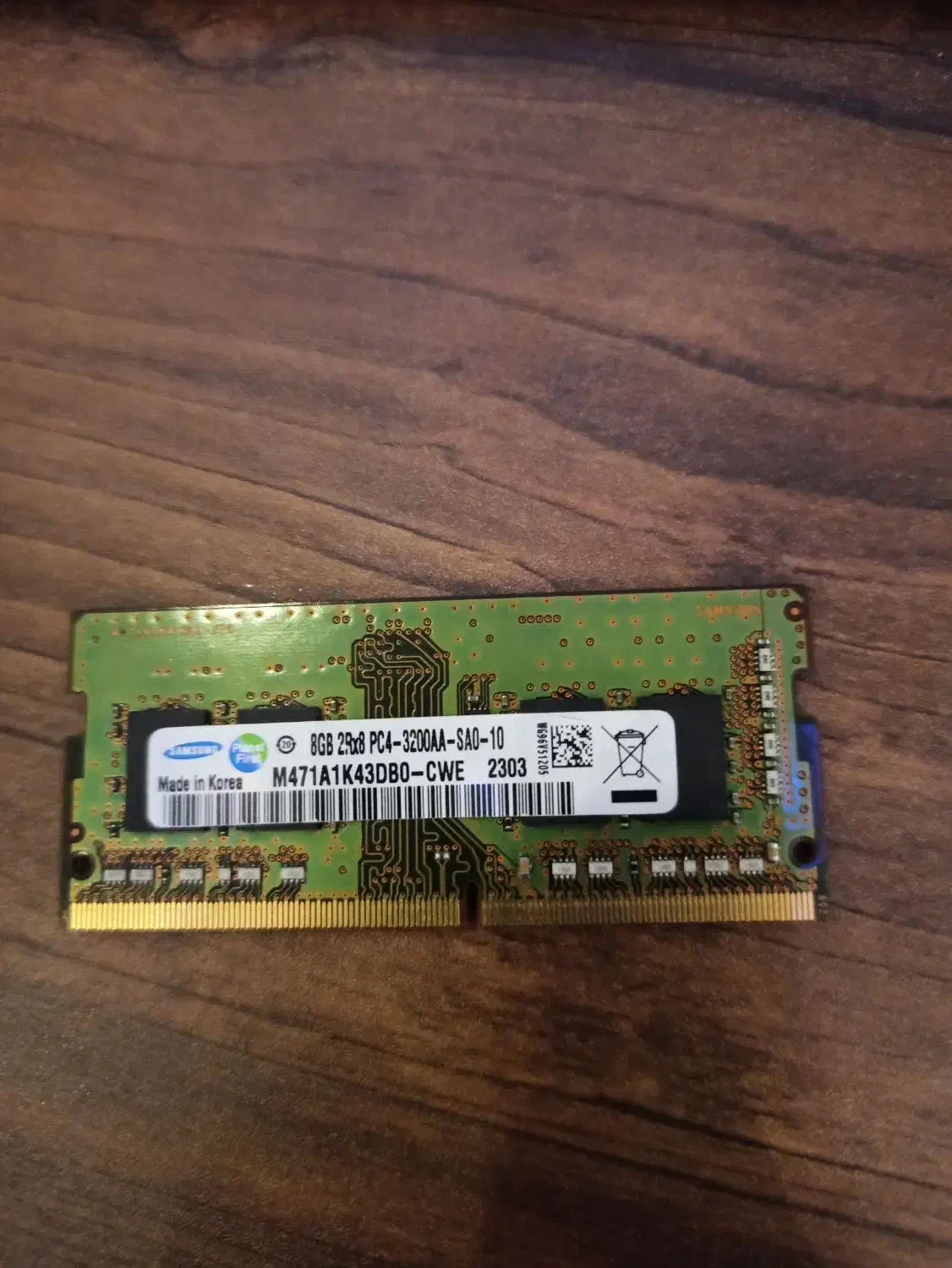 رم لپتاپ سامسونگ 8 گیگ 3200|قطعات و لوازم جانبی رایانه|پردیس, فاز ۱|دیوار