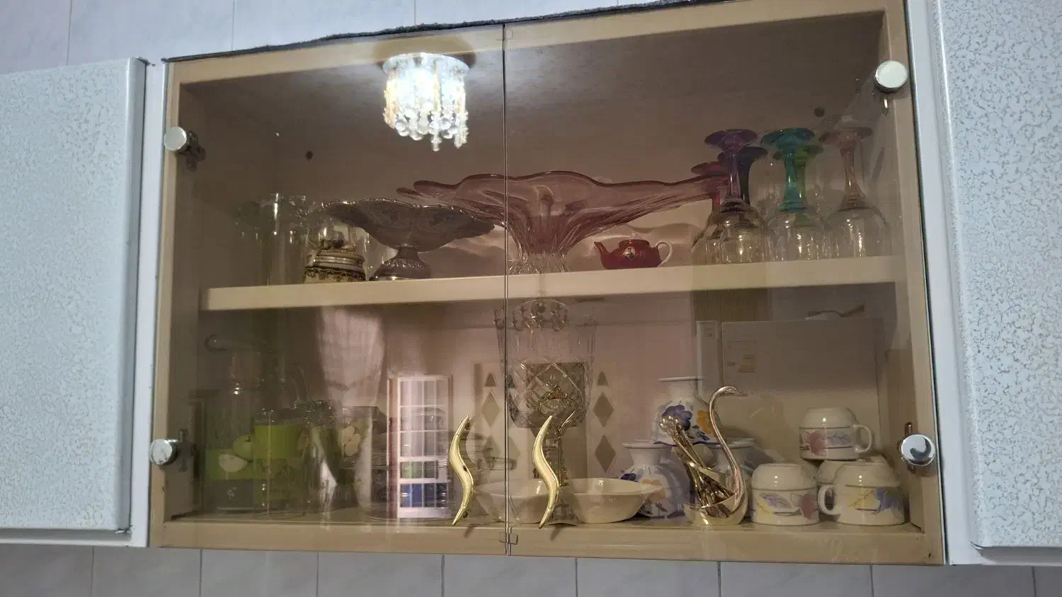 کابینت دیواری ،هود،دکورشیشه ای|جاکفشی، کمد، دراور|میانه, |دیوار