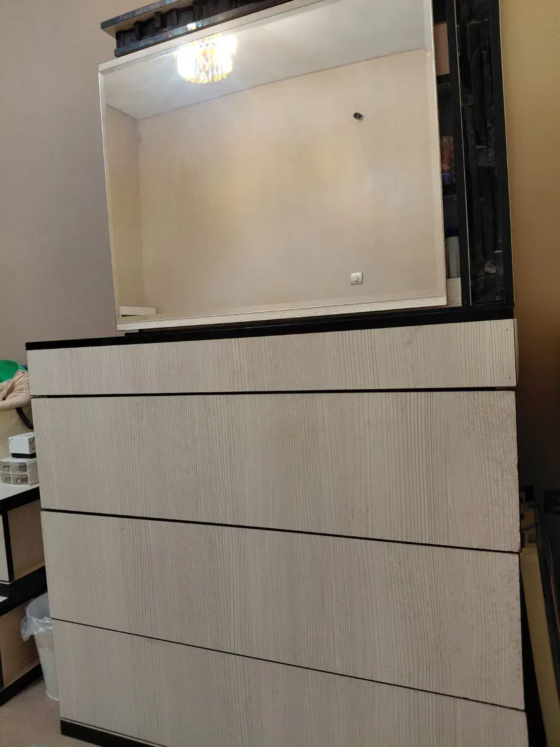 تخت دو نفره ام دی اف|تخت و سرویس خواب|پردیس, فاز ۲|دیوار