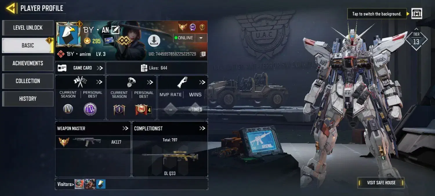 اکانت کالاف|کنسول، بازی ویدئویی و آنلاین|محمدیه-قزوین, |دیوار