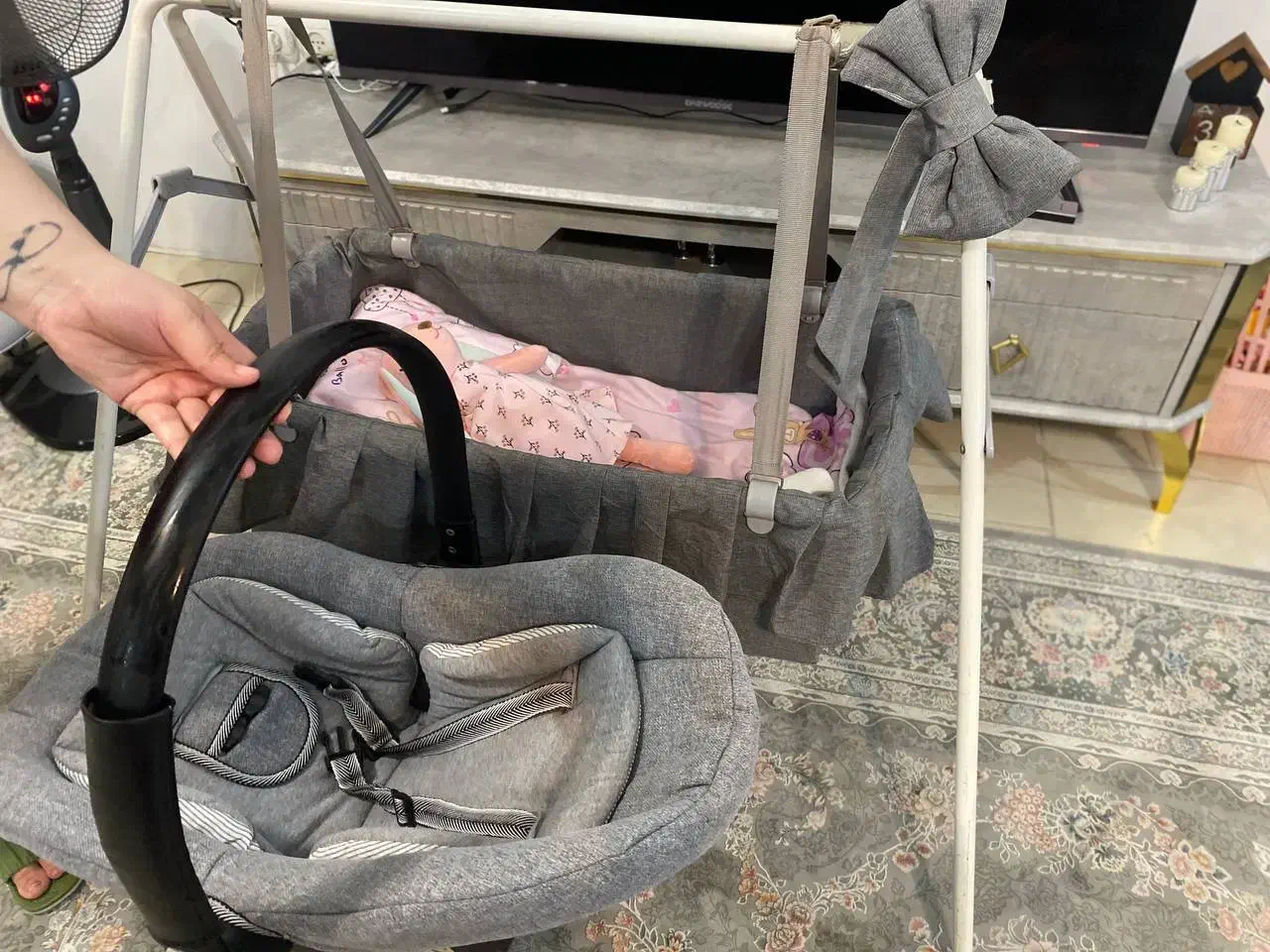 گهواره و کریر نوزاد|اسباب و اثاث بچه|بندر انزلی, سید آسیه|دیوار