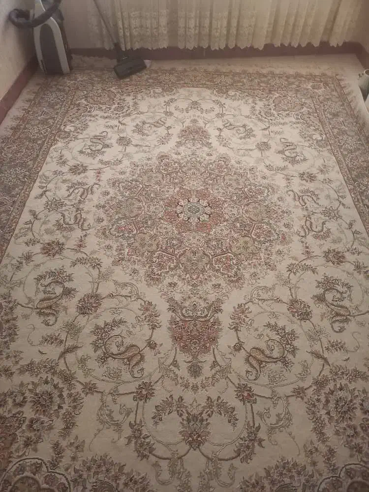 فرش ۹ متری کرم سالم|فرش|ملارد, |دیوار