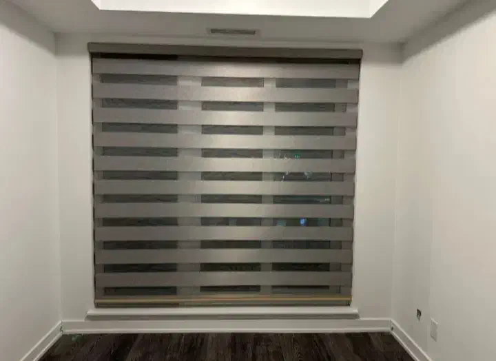 فروش ونصب انواع پرده آماده پانچ مینیمال زبرا پلیسه|پرده، رانر، رومیزی|اهواز, کیان اباد|دیوار