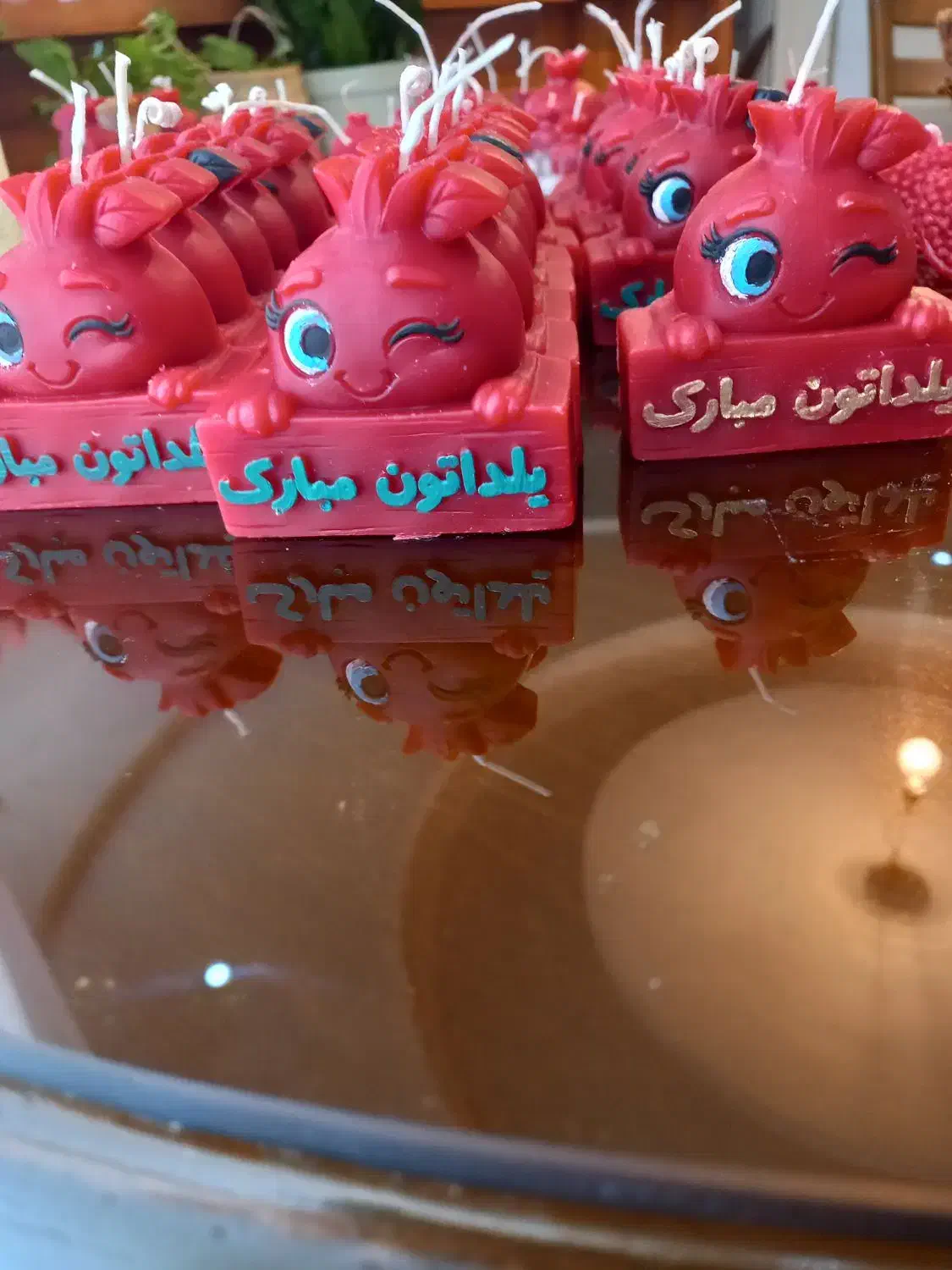 شمع های یلدایی|صنایع دستی و سایر لوازم تزئینی|ساری, |دیوار