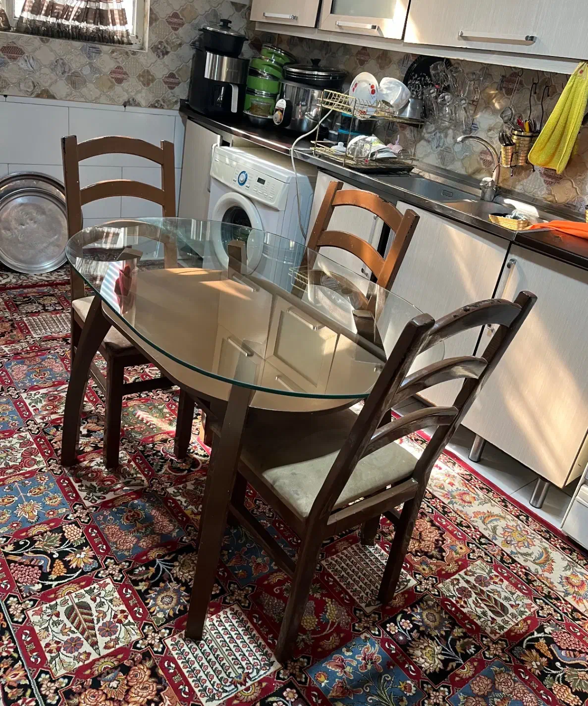 میز نهار خوری|میز و صندلی غذاخوری|ورامین, ورامین|دیوار