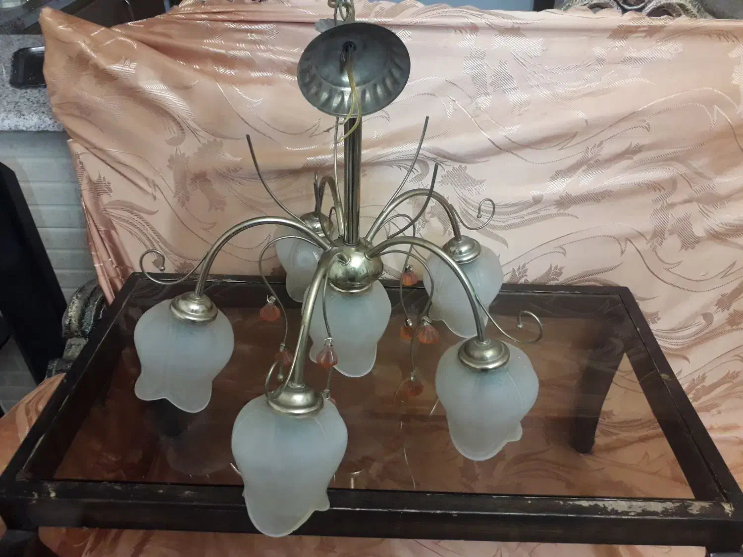 لوستر|لوستر و چراغ آویز|بروجرد, |دیوار