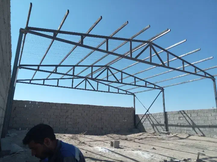 جوشکاری سیار سقف سبک و سوله و سنگین وخورده کاری|خدمات پیشه و مهارت|سیرجان, |دیوار