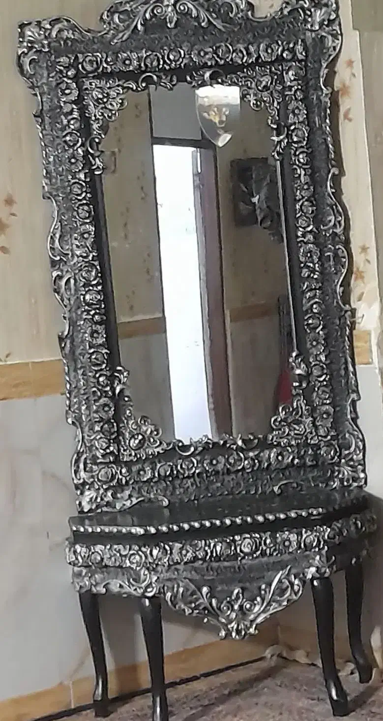 آینه کنسولی و ساعت|ساعت دیواری و تزئینی|کرمانشاه, |دیوار