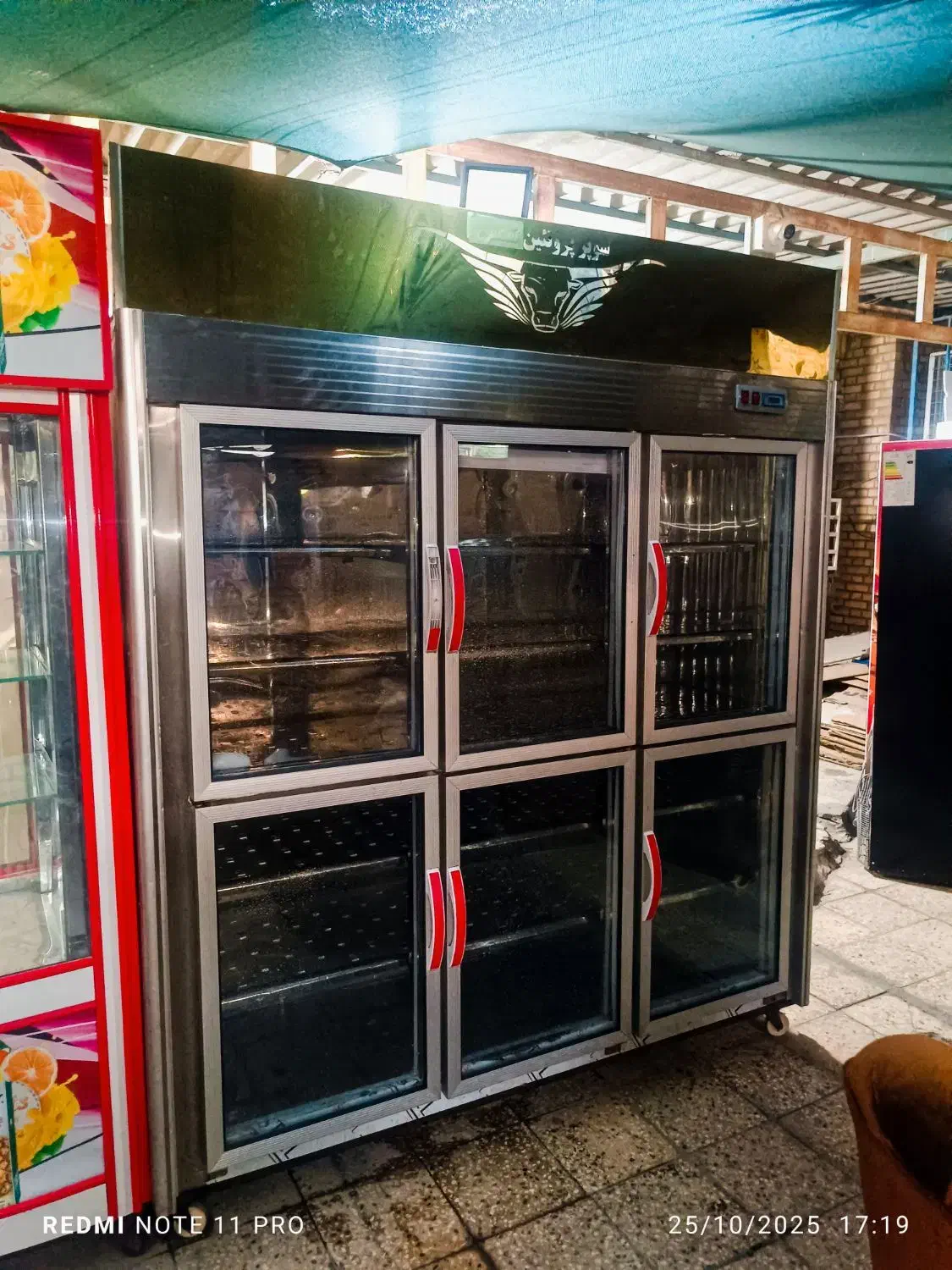 فریزر ایستاده ویترینی فروشگاهی شش در دوموتوره|فروشگاه و مغازه|اهواز, کوی رمضان|دیوار