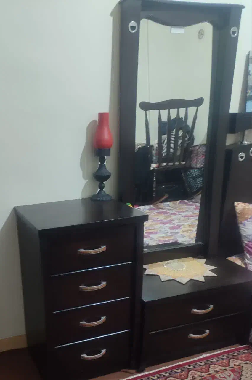 تخت و میز و دراور|تخت و سرویس خواب|برخوار, |دیوار