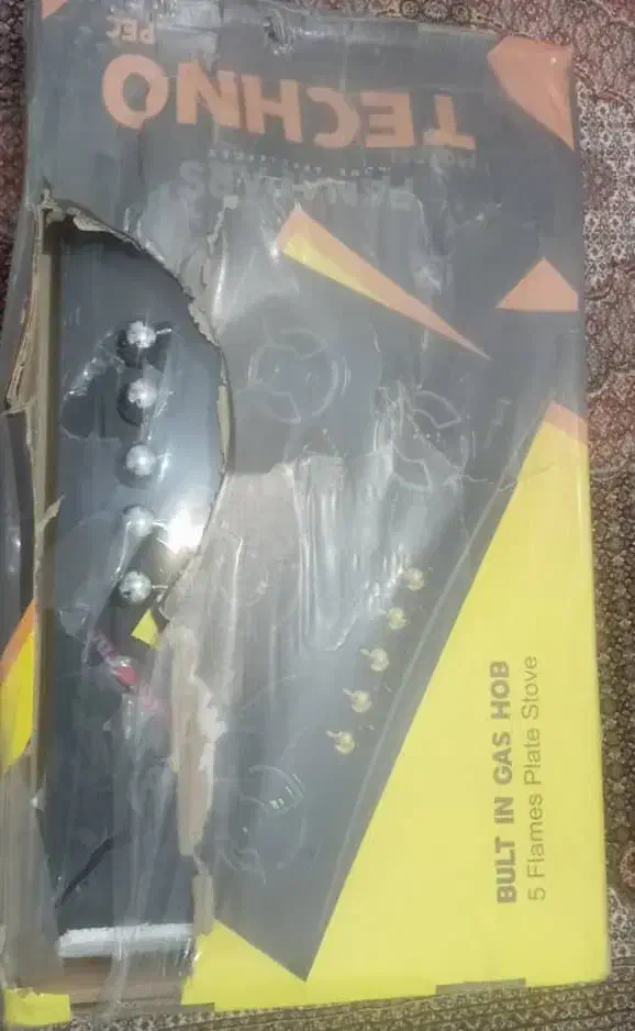 رو گازی ۵شعله از برند تکنو|اجاق گاز و لوازم برقی پخت‌وپز|اردبیل, |دیوار