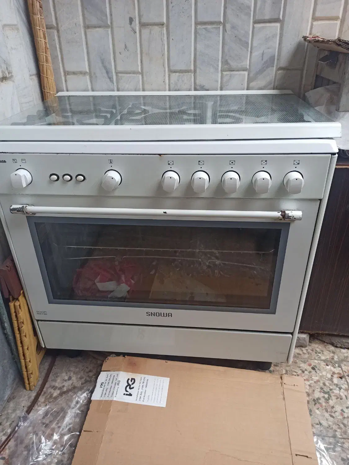 گاز ۵شعله فر دار|اجاق گاز و لوازم برقی پخت‌وپز|لنگرود, |دیوار