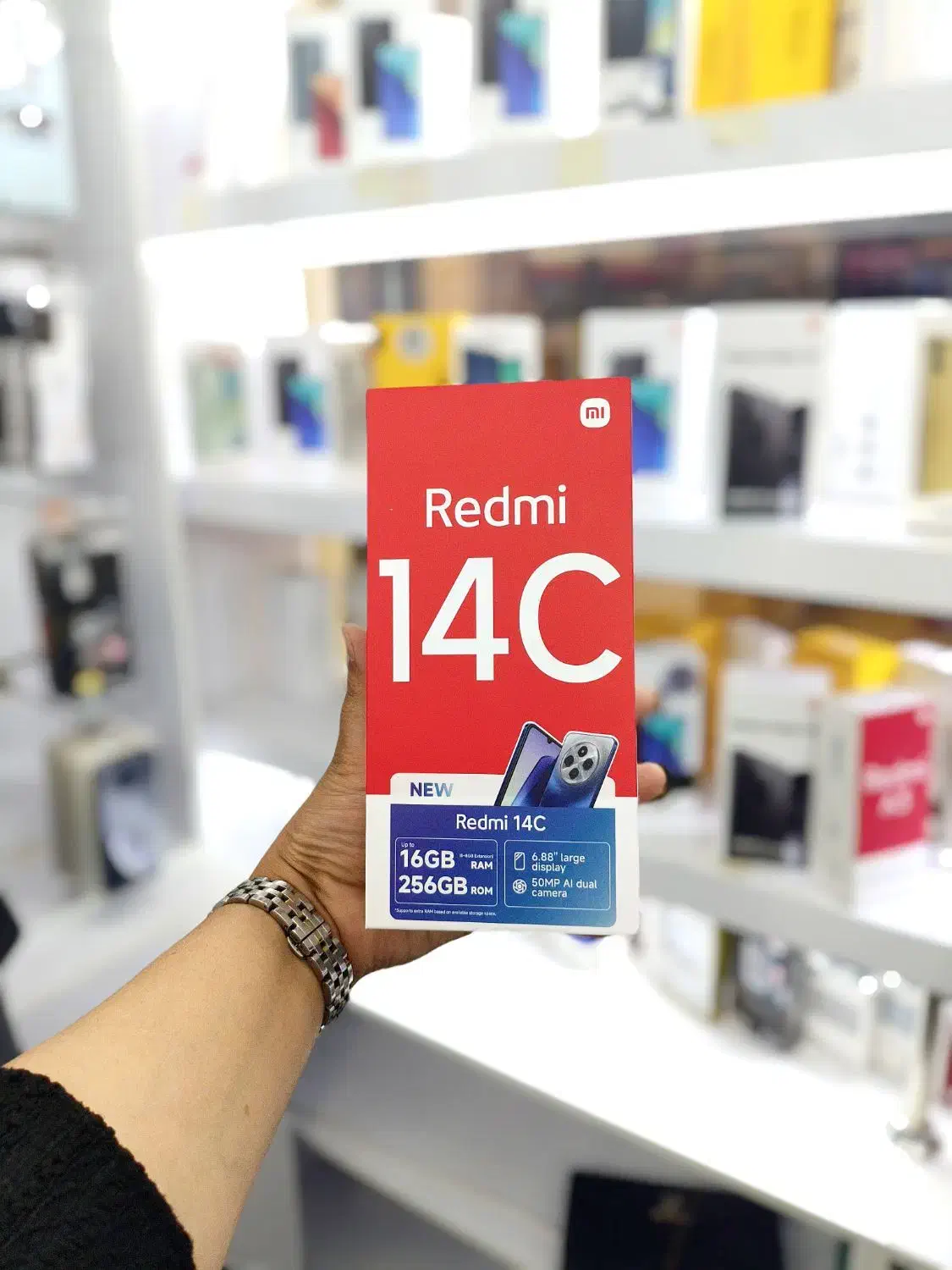 شیائومی Redmi 14C حافظهٔ ۱۲۸ گیگابایت با سفته|موبایل|مشهد, شاهد (شهرک غرب)|دیوار