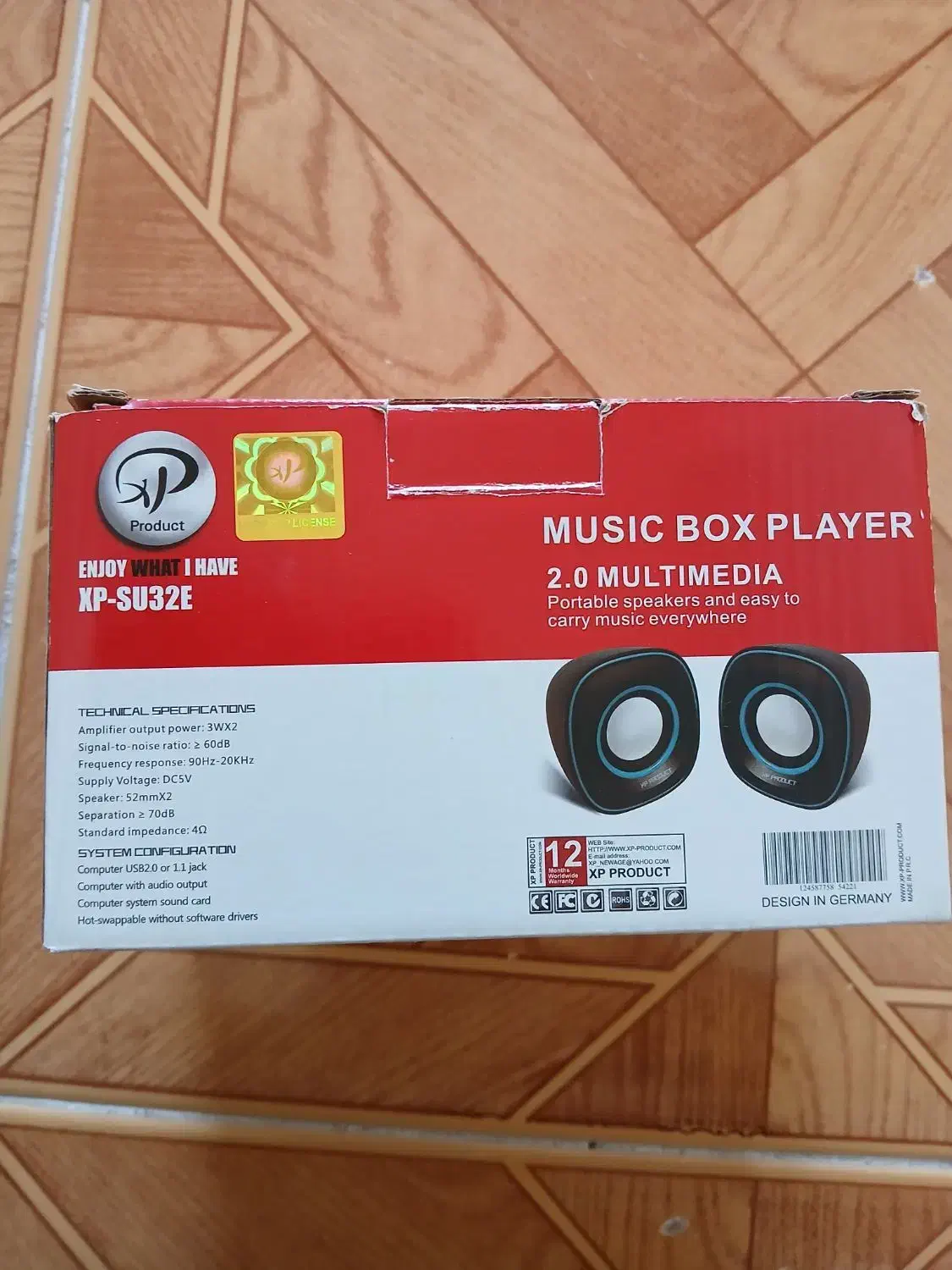 دو عدد اسپیکر کامپیوتر و لپ تاب|قطعات و لوازم جانبی رایانه|بیجار, |دیوار