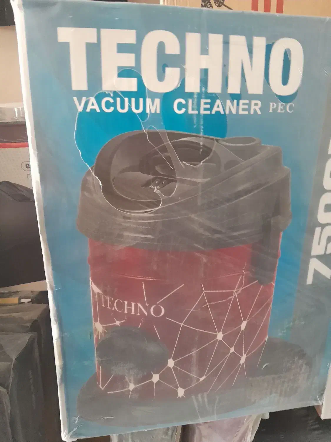 جارو برقی سطلی تکنو کاملا نو تعداد موجود|جاروبرقی، جارو شارژی، بخارشو|آمل, |دیوار