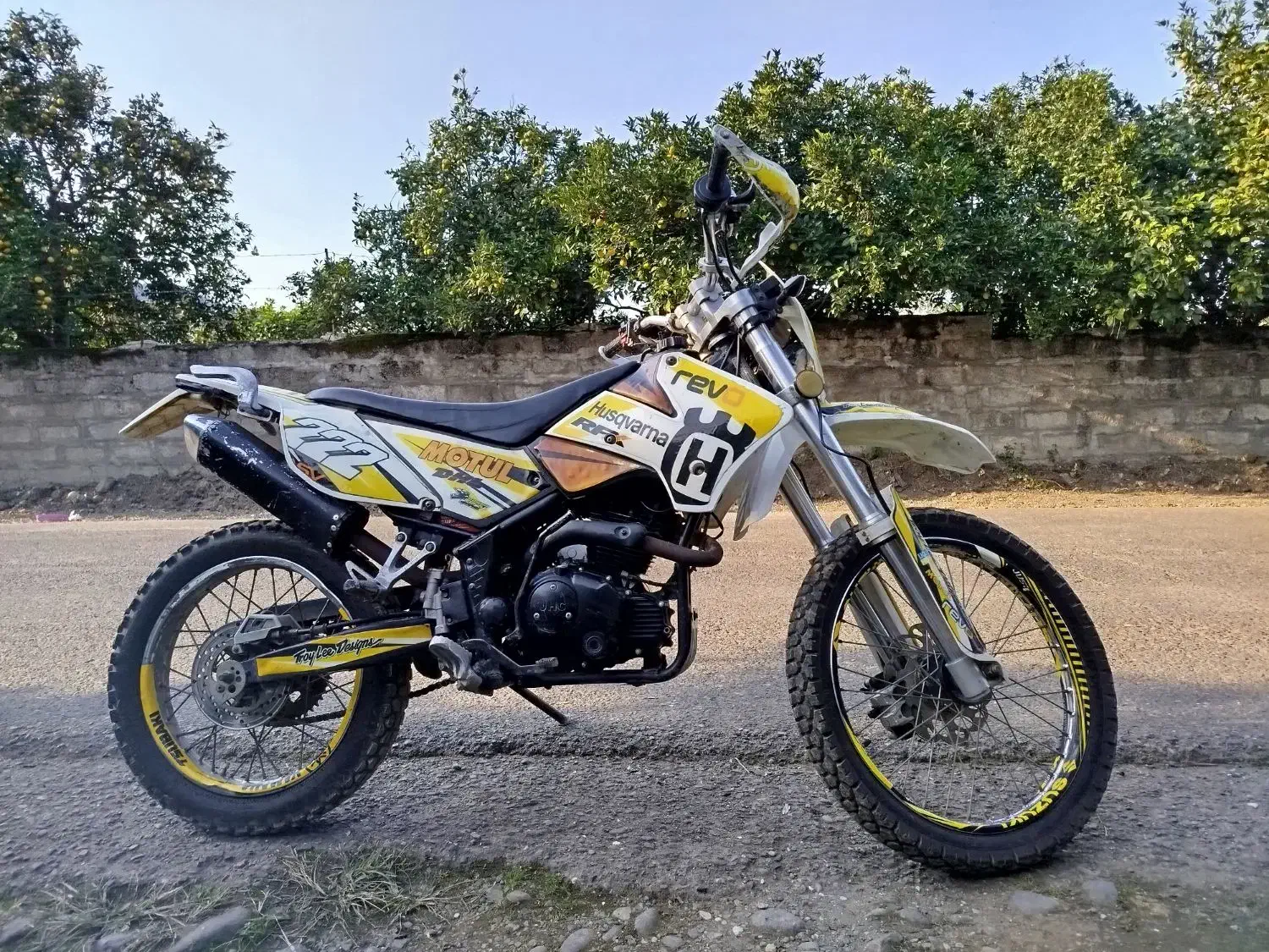 تریل فلات ۲۵۰ktm|موتورسیکلت|کلاچای, |دیوار