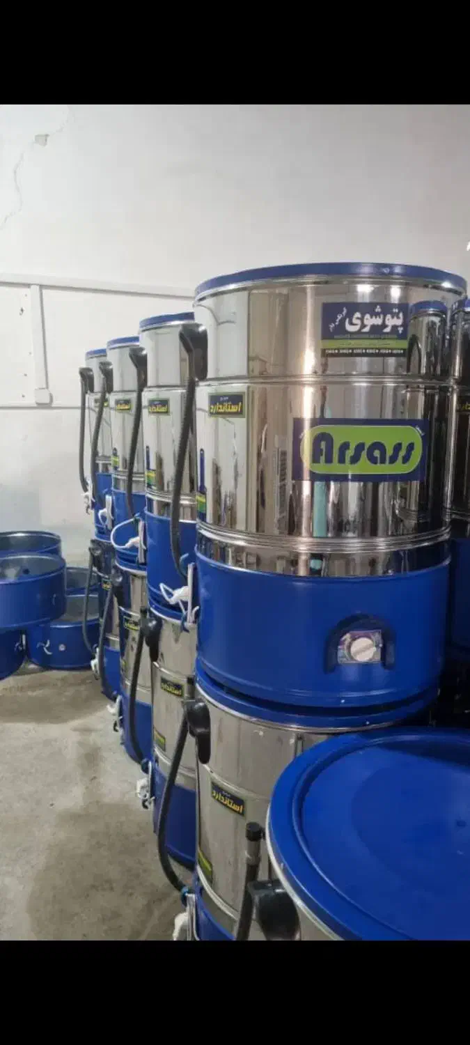 پتو شور 50 کیلویی گیربکس دار بدنه استیل|ماشین لباسشویی و خشک‌کن لباس|مریوان, |دیوار