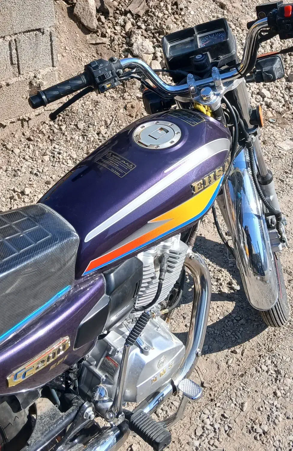 موتور احسان ۲۰۰ مدل ۱۴۰۲ کم کار در حد خشک|موتورسیکلت|طرقبه, |دیوار